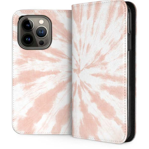 Pink Tie Dye iPhone 15 Pro Folio Case
